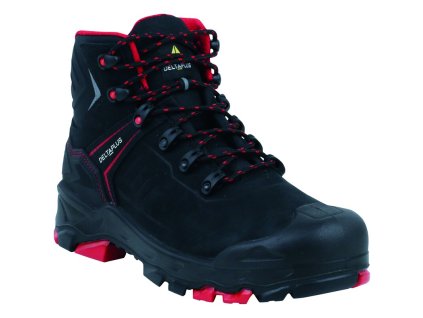 Pevná a pohodlná kotníčková obuv vhodná do toho nejnáročněnějšího prostředí (Barva Černá, Velikost 38)