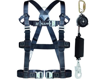 Sada pro zachycení pádu na plošinách v tašce připravená k použití (Barva Černá, Velikost S/M/L)