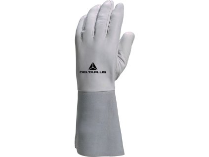 Kožené rukavice spojující velkou pružnost a dobrou citlivost při svářečských pracích v těžkém průmyslu (Barva Šedá, Velikost 10)