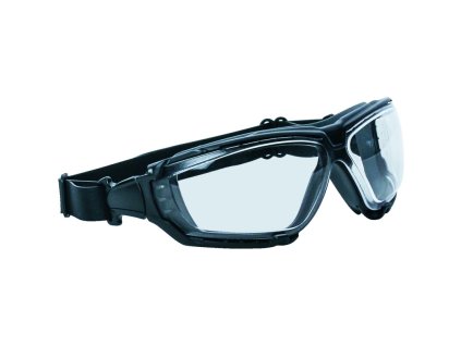 Pohodlnější alternativa uzavřených ochranných brýlí – naklápěcí obroučky pro dokonalé usazení, zúžený design, ultralehké – tyto uzavřené ochranné brýle chrání proti postříkání tekutinami nebo pevnými látkami (Barva Čiré, Velikost -)