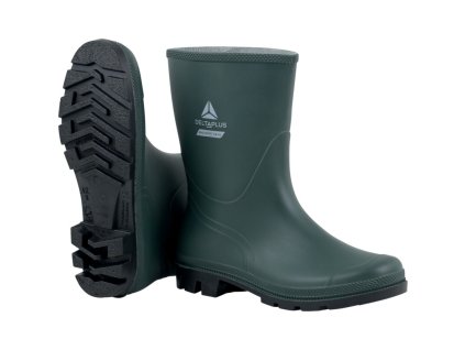 Pohodlná a lehká pracovní polobotka pro všechny typy práce s nízkým rizikem (Barva Zelená-Béžová, Velikost 36)