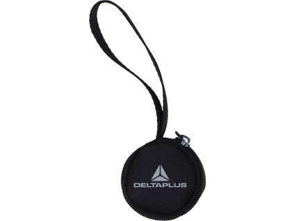 Sada ultra kompaktních antikompresních popruhů v opakovaně použitelném textilním pouzdře pro omezení komprese stehenní kosti v případě pádu (Barva Černá, Velikost Univerzální)