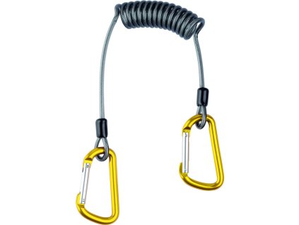 Držák nářadí s ultrakompaktním prodlužovacím kabelem o délce 1,35 metru a nosnosti 2,2 kg (Barva Šedá-Žlutá, Velikost Univerzální)