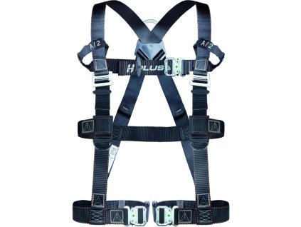 Ergonomický postroj pro maximální volnost pohybu se 2 kotevními body a automatickými přezkami (Barva Černá, Velikost S/M/L)