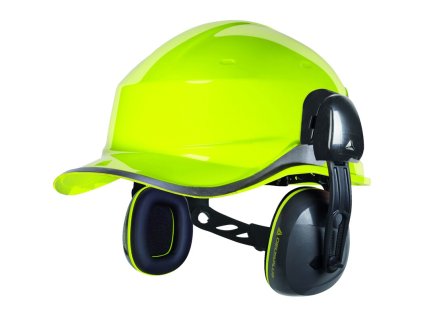 Chrániče sluchu kompatibilní s ochrannými přilbami (Barva Šedá, Velikost Nastavitelná)