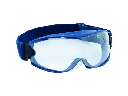 Lehké, pohodlné a ergonomické uzavřené brýle se širokým odnímatelným elastickým pasem. (Barva Čiré, Velikost -)