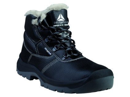 OBUV JUMPER3 S3 FUR, ČERNÁ 48 (Barva Černá, Velikost 36)