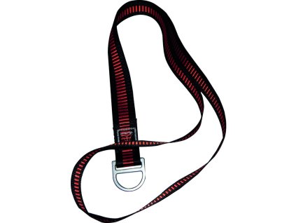 1,5 metrový prodlužovací popruh umožňuje snadné vytažení oběti (Barva Černá-Oranžová, Velikost 1,50 m)