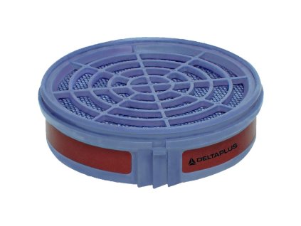 Sada 2 filtrů A1 pro polomasky M6100 JUPITER, M6200 JUPITER a M6400 JUPITER. (Barva Šedá, Velikost -)