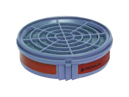 Sada 2 vložek A2 proti organickým plynům a parám pro polomasku JUPITER M6200 a JUPITER M6400. (Barva Šedá, Velikost -)