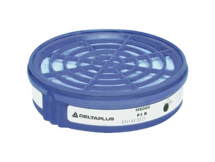 Sada 2 ks filtrů P3 pro polomasky M6100 JUPITER, M6200 JUPITER a M6400 JUPITER. (Barva Šedá, Velikost -)