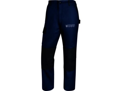 Pracovní kalhoty pro různá rizika jsou ideální pro elektrikáře, svářeče a osoby s přístupem do zón ATEX. (Barva Nám. modrá, Velikost 3XL)