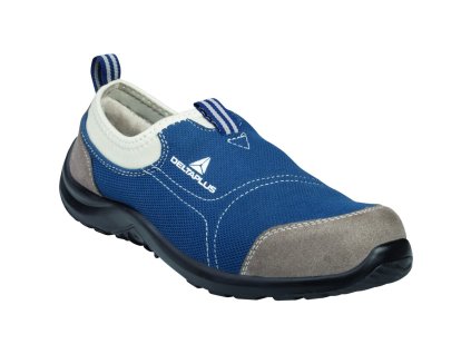 Lehká, flexibilní polobotka pro celodenní pohodlí (Barva Šedá-Nám. modrá, Velikost 35)