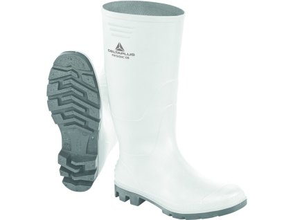 Pohodlná a lehká pracovní obuv pro všechny typy práce s nízkým rizikem (Barva Bílá-Šedá, Velikost 35)