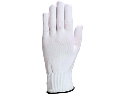 RUKAVICE PLET.POLYAMID PĚNA 9 (Barva Bílá, Velikost 7)