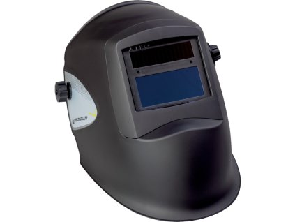 Svářečská maska vhodná pro svařování elektrickým obloukem a svařování typu TIG a MIG (Barva Černá, Velikost Nastavitelná)