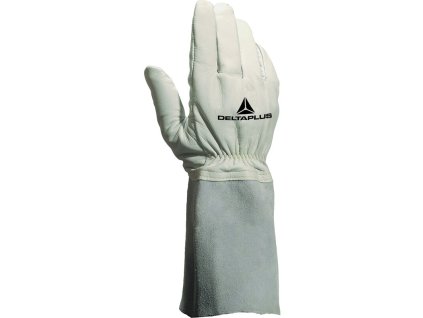 Kožené rukavice spojující pružnost a citlivost při svářečských pracích v těžkém průmyslu (Barva Šedá, Velikost 8)