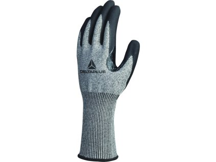 RUKAVICE VECUTD03, ŠEDÁ 10 (Barva Šedá-Černá, Velikost 7)