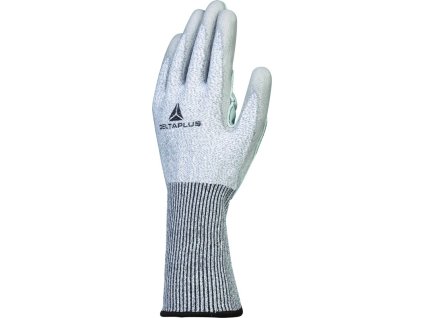 Protiporézní rukavice úrovně D s prodyšným povrstvením a velmi pružným materiálem, který umožňuje kombinovat intenzivní a šetrné používání (Barva Šedá, Velikost 8)