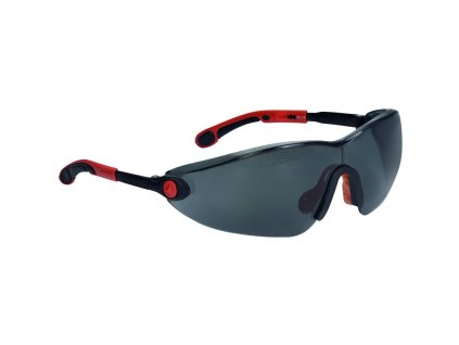 Velmi flexibilní čiré ochranné brýle, které se přizpůsobí všem tvářím, s certifikovanými skly proti zamlžování a poškrábání (Barva ​Tónované, Velikost -)