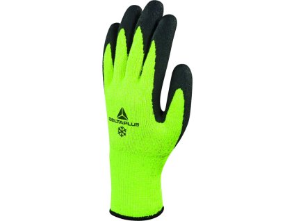 Protiporézní termo rukavice úrovně JE, ideální do extrémně chladného prostředí (Barva Fluo žlutá-Černá, Velikost 8)