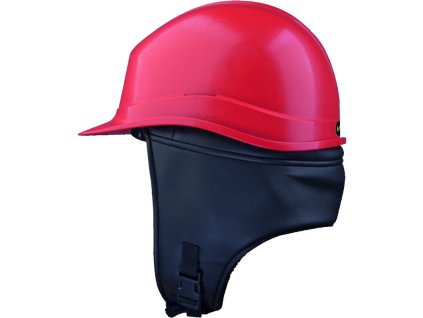 Textilní podšívka pro ochranu před chladem do ochranné přilby (Barva Černá, Velikost Nastavitelná)