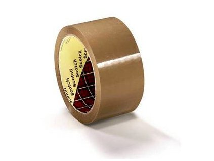 3m box sealing tape 371 brown