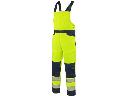 Zahradníky CXS HALIFAX, pánské, výstražné se síťovinou, žluto-modré (Velikost 46)