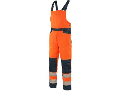 Zahradníky CXS HALIFAX, pánské, výstražné se síťovinou, oranžovo-modré (Velikost 46)