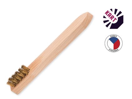 161 2 kartac mazacek s kratkou rukojeti mosaz