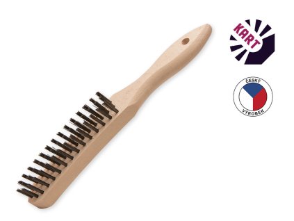 1367 kartac s drevenou rukojeti ocel