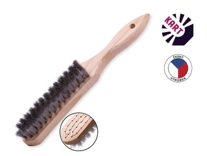 194 kartac s drevenou rukojeti ocel