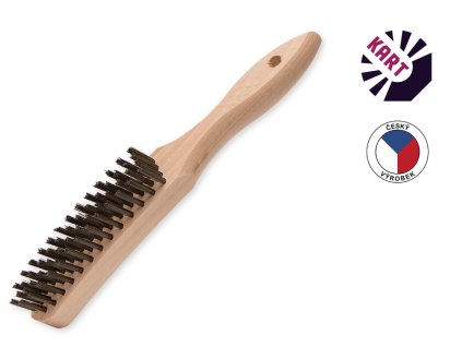 2634 kartac s drevenou rukojeti polyamid nylon