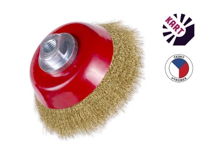 290 hrnkovy kartac z vlniteho dratu 120 mm mosaz