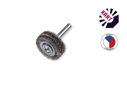 2744 2 kotoucovy kartac 30 mm se stopkou nerez