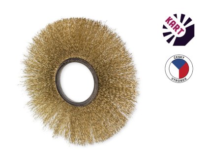 581 2 drateny krouzek 100 mm mosaz