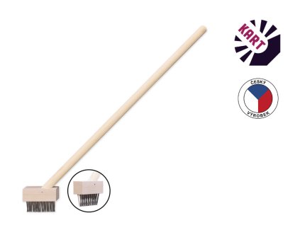 203 1 kartac na cisteni zamkove dlazby s nasadou nerez