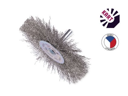 842 kotoucovy kartac 100 mm se stopkou nerez