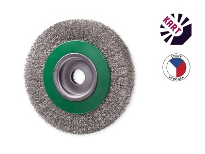 1268 2 kotoucovy kartac 160 mm nerez