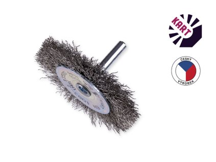 803 1 kotoucovy kartac 75 mm se stopkou nerez