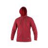 Mikina CXS HARRISON, pánská, červená (Velikost S)