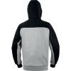MIKINA BORGO, ČERNÁ XXL (Barva Šedá-Černá, Velikost 3XL)