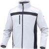 SOFTSHELL LULEA2, ČERNÁ XXL (Barva Bílá-Šedá, Velikost 3XL)