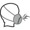 BAL. 5 RESPIR. SPIDERMASKP2 (Barva Šedá, Velikost Nastavitelná)