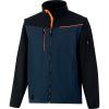 SOFTSHELL SOCCIA, ČERNÁ XXL (Barva Nám. modrá-Černá, Velikost 3XL)