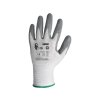 Rukavice CXS ABRAK, máčené v nitrilu, bílo-šedé, blistr, vel. 10
