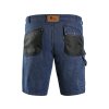 Kraťasy jeans CXS MURET, pánské, modro-černé (Velikost 46)