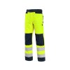 Kalhoty CXS HALIFAX, výstražné se síťovinou, pánské