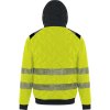 HV hybridní bunda, třída 2: prošívaný trup pro větší teplo, segmentové pásy pro dobrou viditelnost v rizikových podmínkách (Barva Fluo žlutá-Černá, Velikost 3XL)