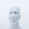 Jednorázová dýchací maska P1 s ventilem (Barva Bílá, Velikost -)